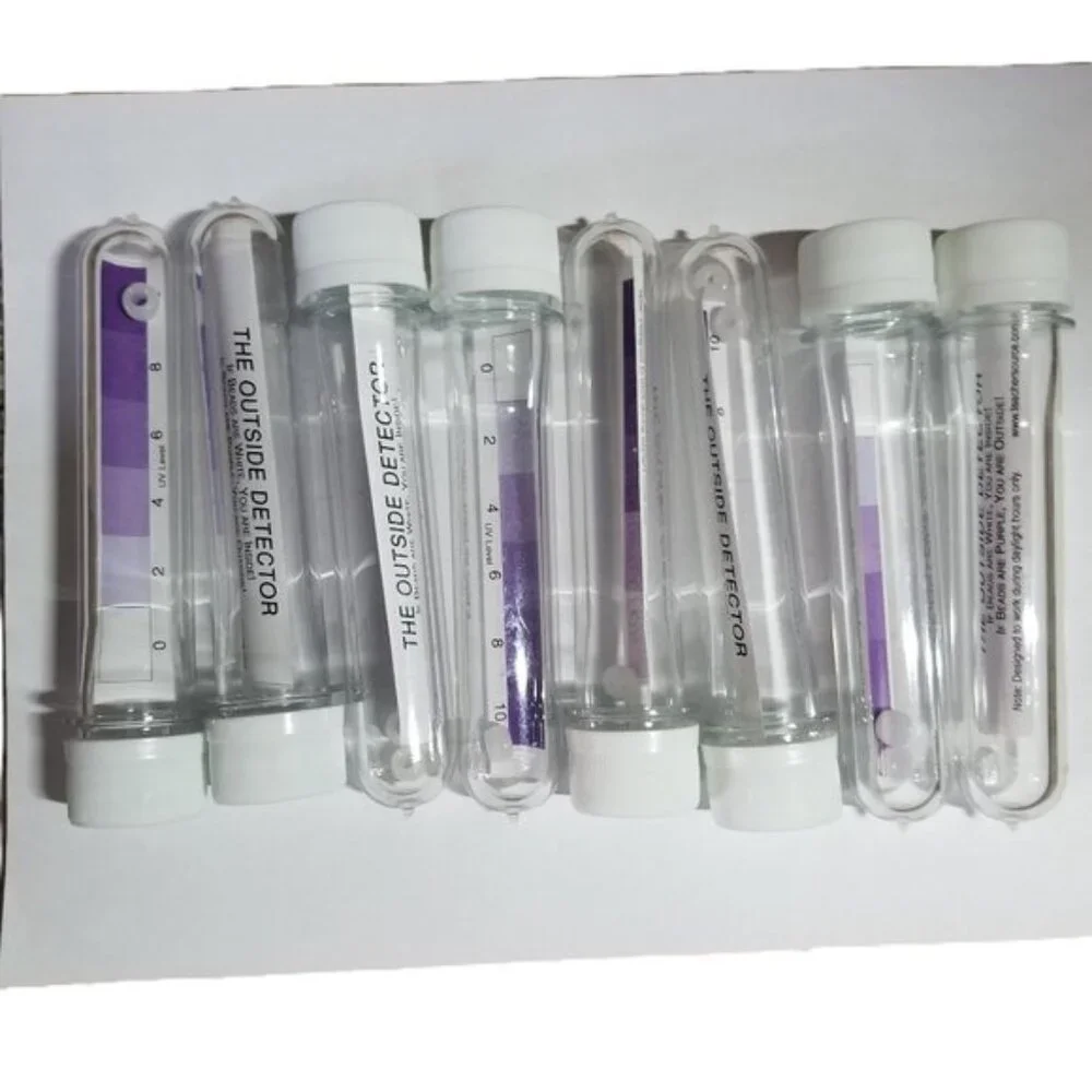 TeacherSource UV Detection Tubes 8 Pack Science Education STEM Learning
